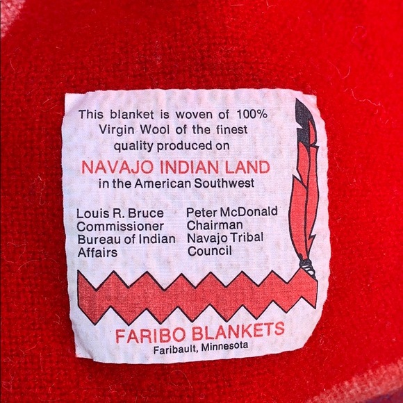 Vintage Faribo Blankets made with Navajo Wool - Picture 2 of 4